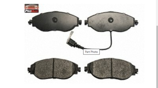 11-1633 SEMI METALLIC PAD Front