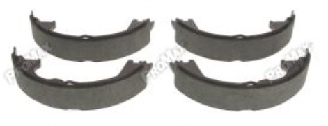 12-1023 E-PARKING BRAKE SHOES Rear
