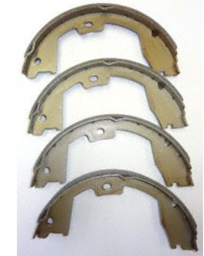 12-1043 E-PARKING BRAKE SHOES Rear