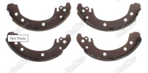 12-801 BONDED SHOES Rear