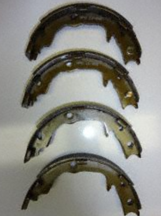 12-886 E-PARKING BRAKE SHOES Rear