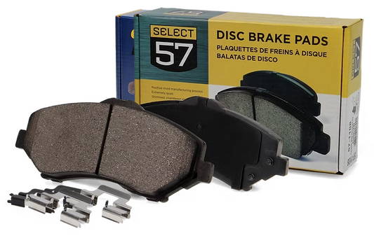 57-465A CERAMIC PADS W/HARDWARE Front