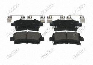 57-1430 CERAMIC PADS W/HARDWARE Rear WITH VENTED REAR ROTORS