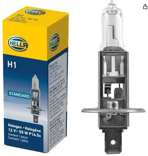 HELLA H83115001 H1 12V/55W Halogen Bulb