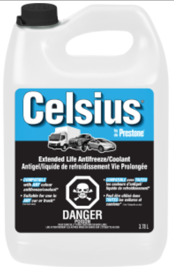 11551  CONCENTRATE CELCIUS ANTIFREEZE EXT.LIFE 3.