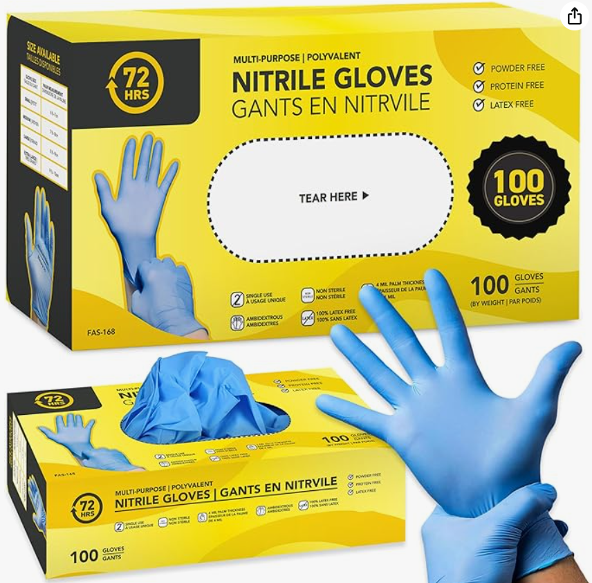 Fortaj Nitrile 7 Mil Disposable Glove