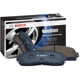 BC1430A QUIETCAST DISC BRAKE PADS w/SOLID REAR ROTORS