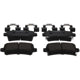 21-1430A CERAMIC PLUS PADS W/HARDWARE Rear w/SOLID REAR ROTORS