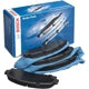BE1430H BLUE BRAKE PADS W/HARDWARE WITH VENTED REAR ROTORS